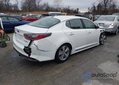 2016 Kia Optima Hybrid Ex z USA, uszkodzony, nr VIN KNAGN4ADXG5092043